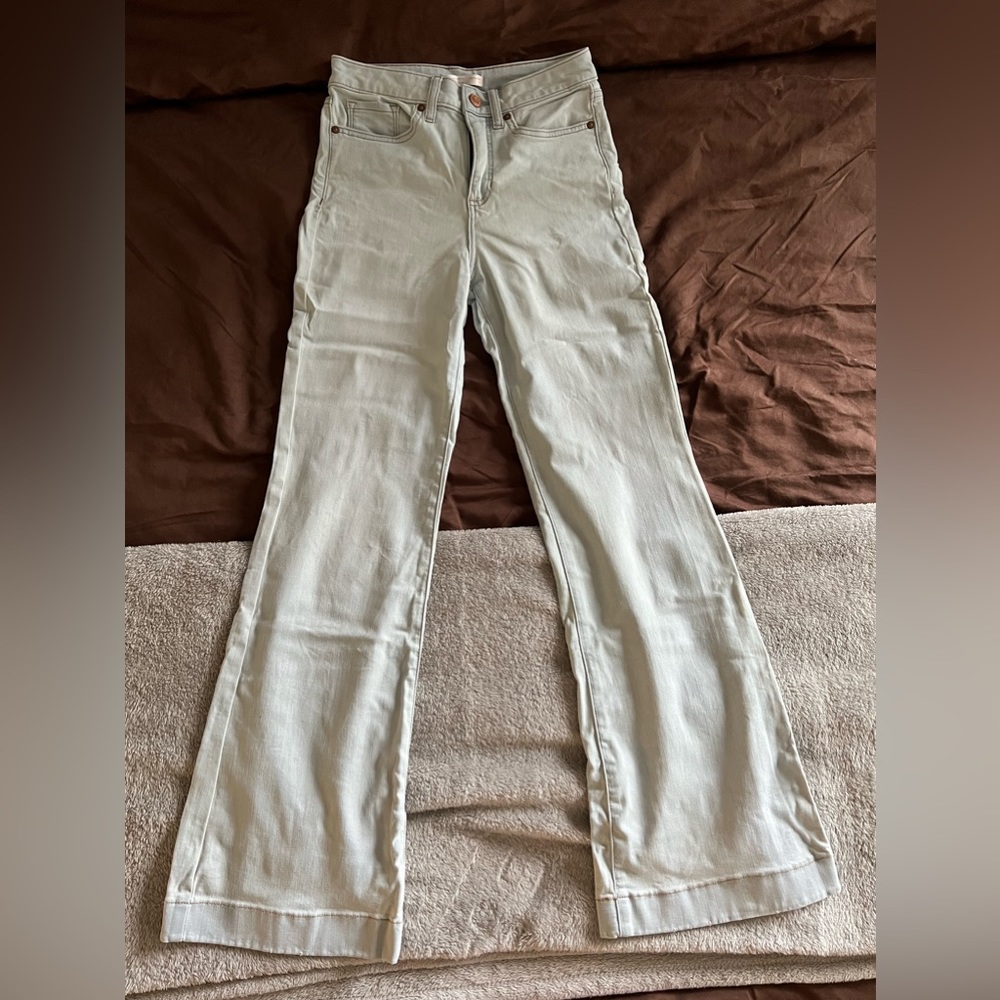 LC Lauren Conrad high rise flare jeans